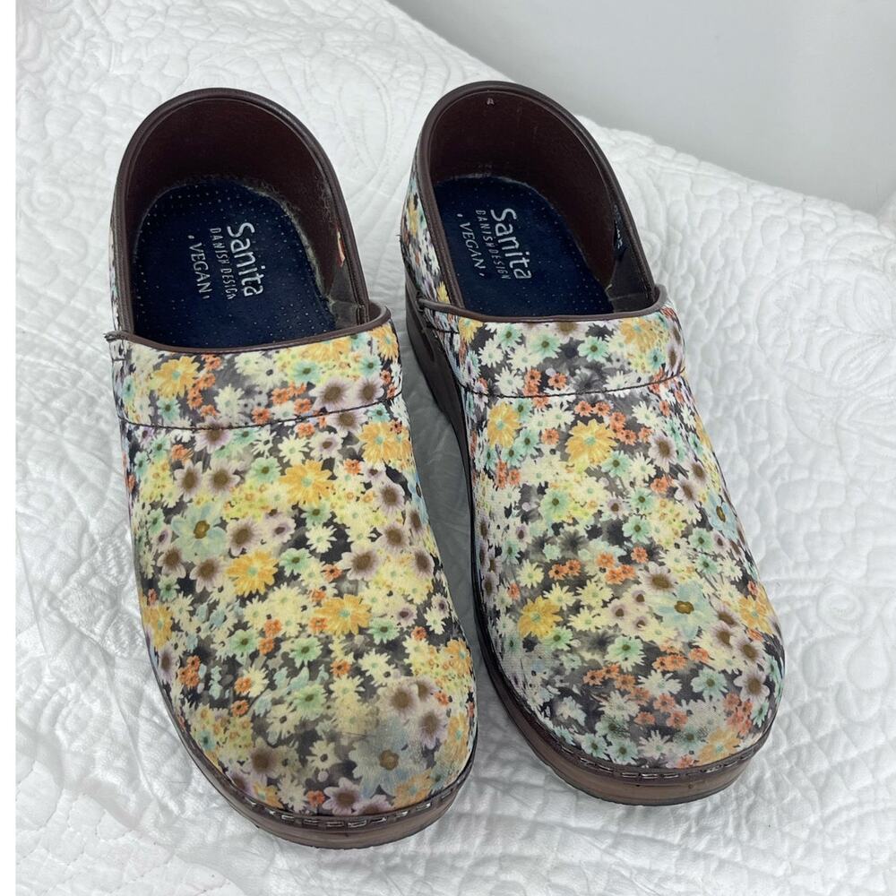 Sanita Women's Floral Mules